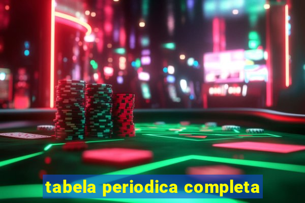 tabela periodica completa